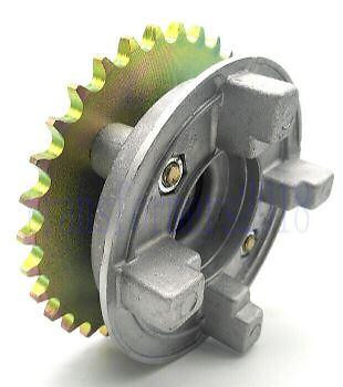Pignon arrière PW80 Yamaha et moyeu de transmission 296-25366-01-98