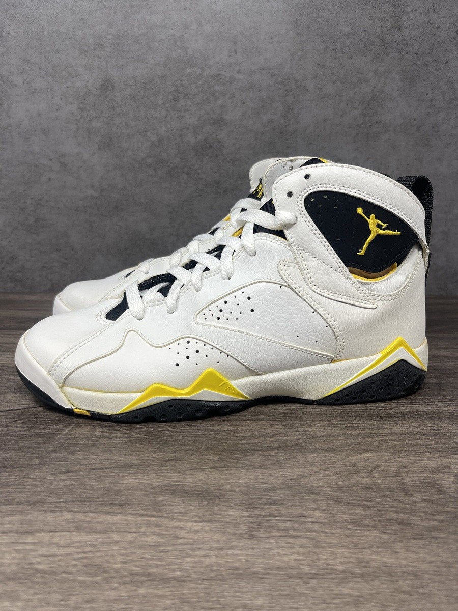 Air Jordan 7 Maize Size 7Y GS Nike Retro Yellow White Black