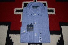 Polo Ralph Lauren Custom Fit 100 Cotton Plaid Dress Shirt
