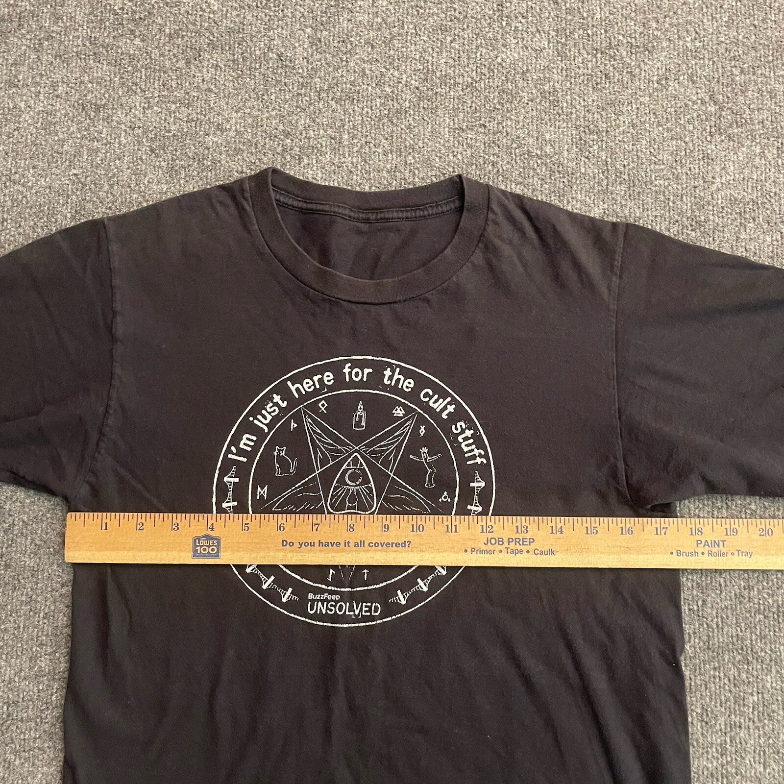Buzzfeed Cult Tshirt Small Medium ? Unsolved Unis… - image 3