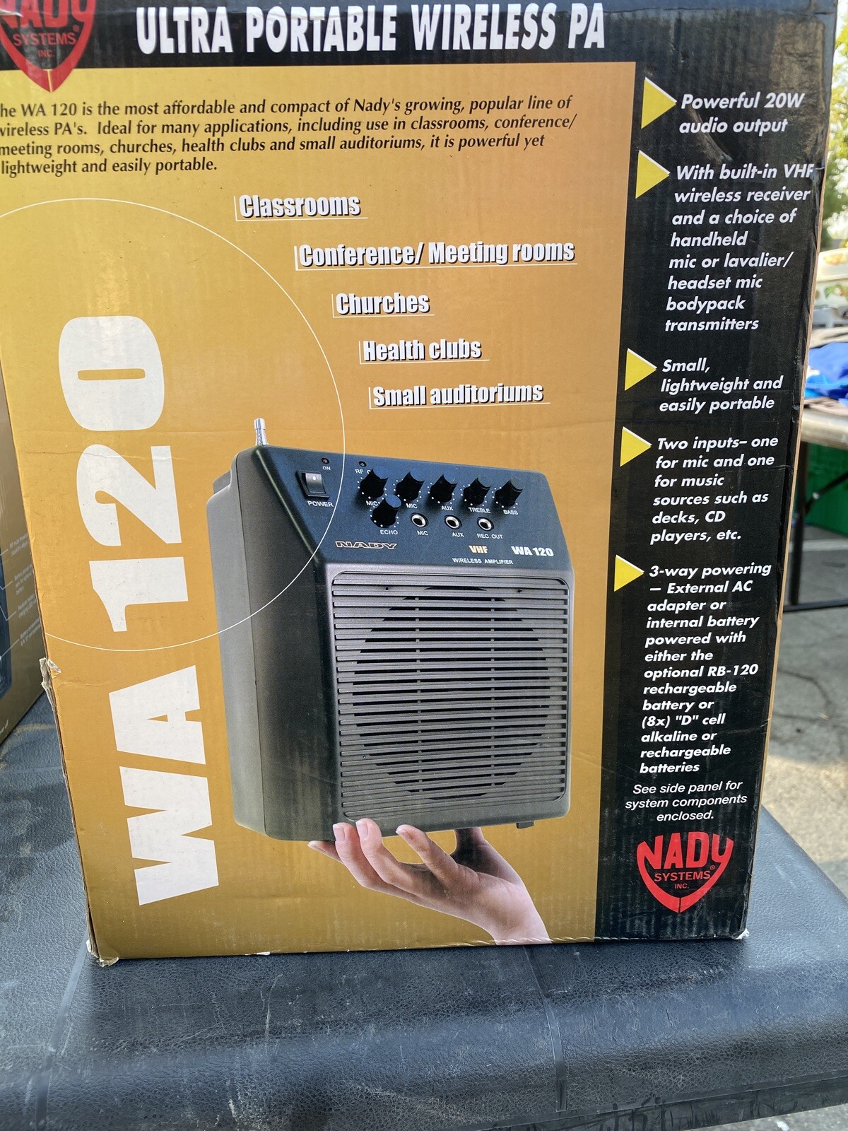 best wireless pa system