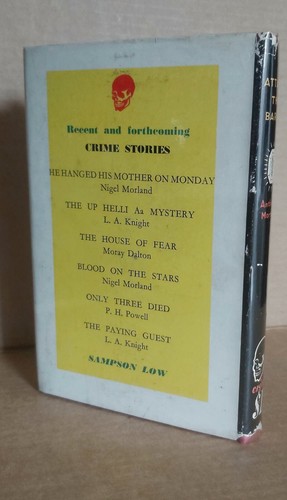 Anthony Morton ( John Creasey ) Attack The Baron 1951 First Edition Book in Dw - Picture 3 of 8