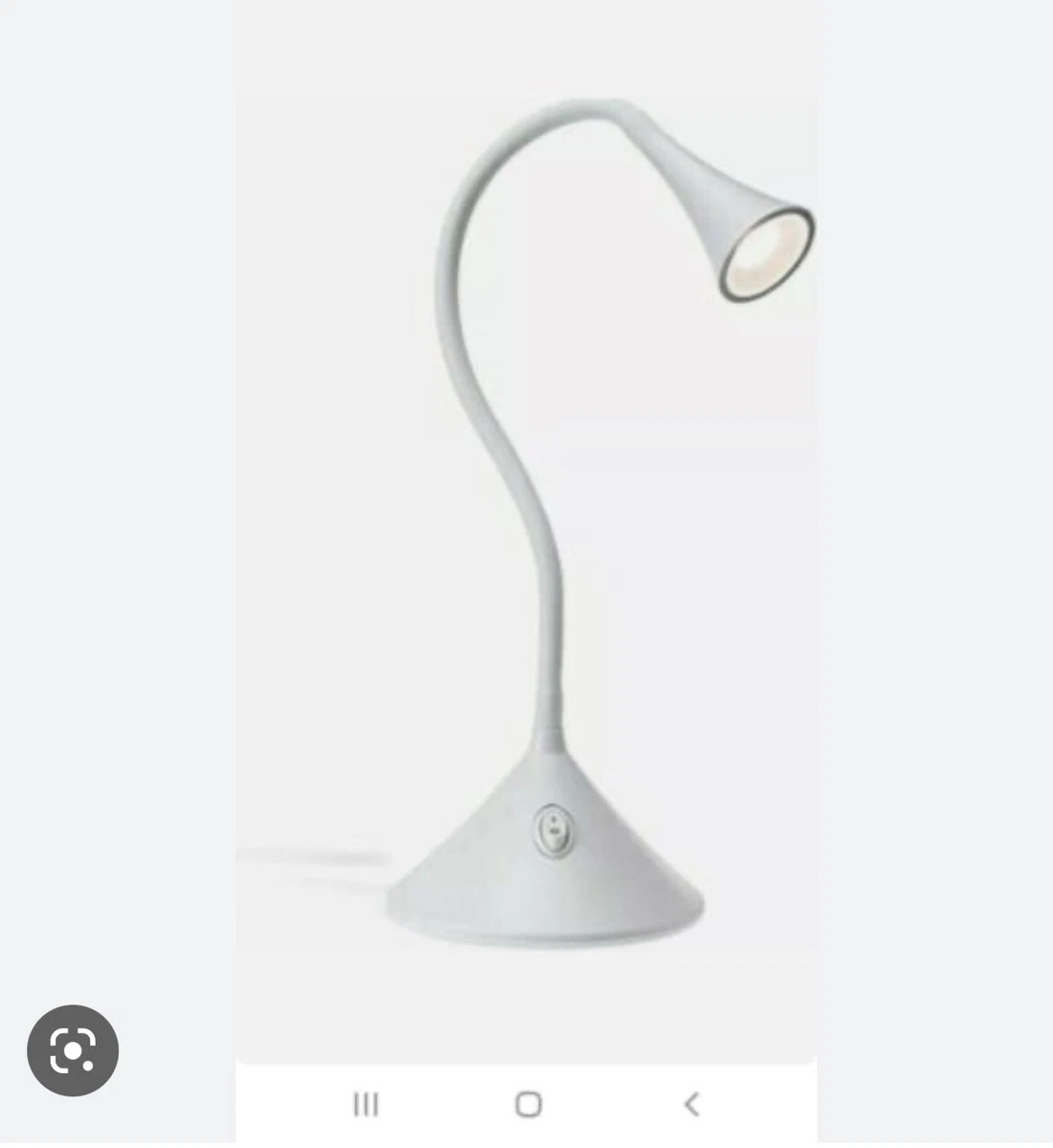 Sunbeam table lamp sale white