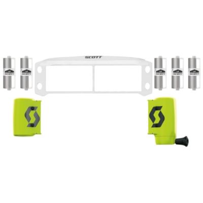 Scott Prospect / fury WFS Roll Off System 50mm Canister set Motocross - Neon