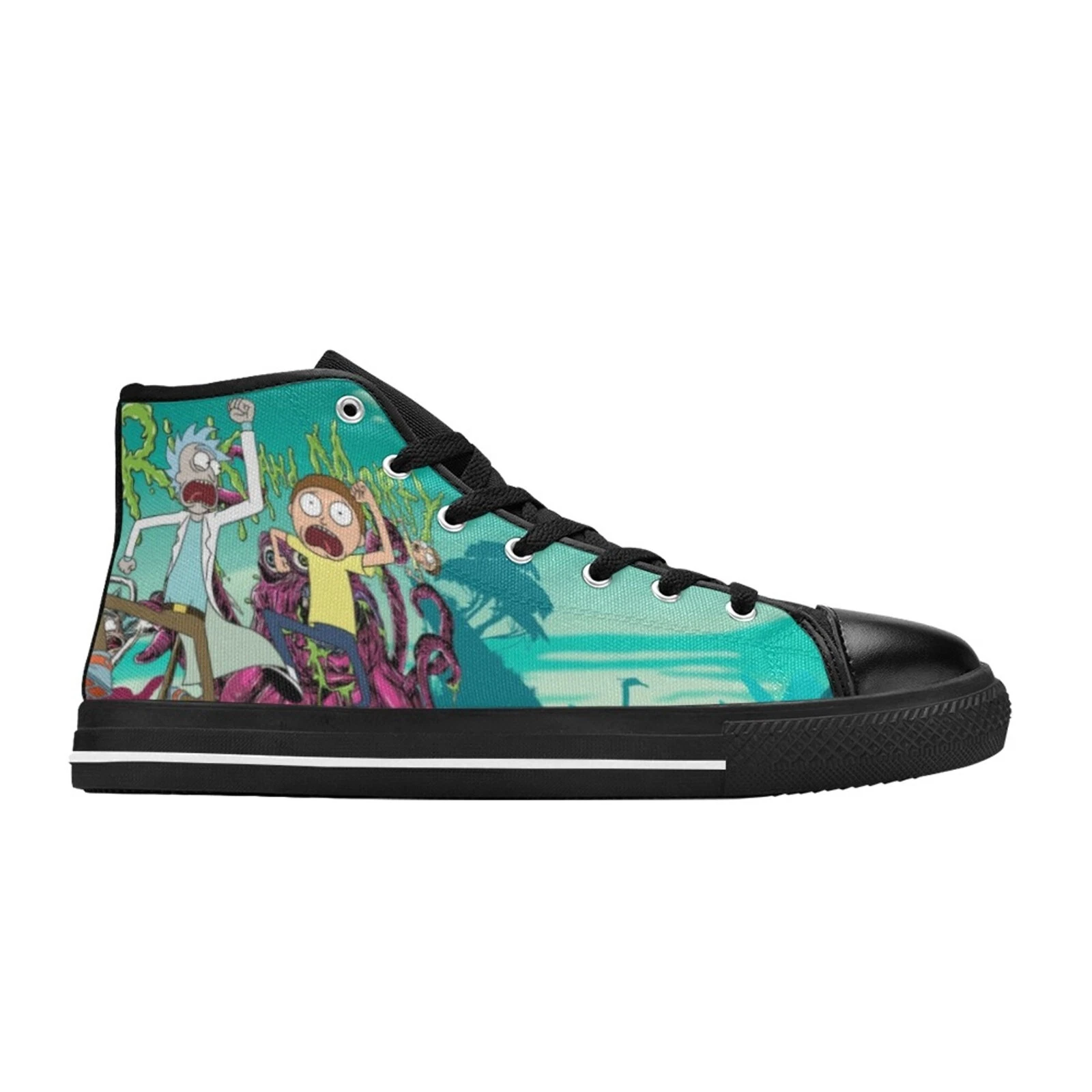NEW Rick And Rickandmorty High Top Shoes