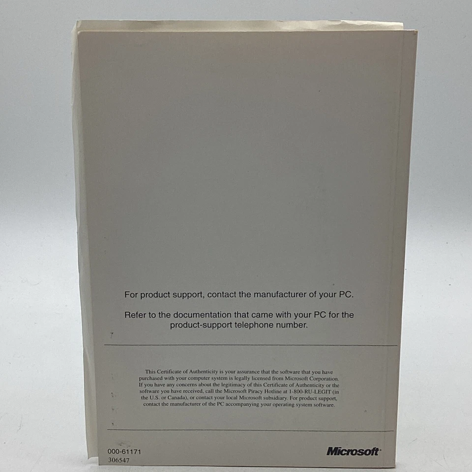 Microsoft Windows95 1997 con CD-ROM Internet Explorer 4.0 con instrucciones y certificado de autenticidad Foto 4 de 4
