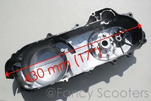 TAOTAO,ROKETA,BMX,BMS,NST,JONWAY,TANK, 50CC GAS SCOOTERS CVT COVER (LONG CASE) - Picture 3 of 7