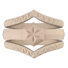 Silicone Wedding Rings for Women by Rinfit. 3 Rings Set Metallic Colors