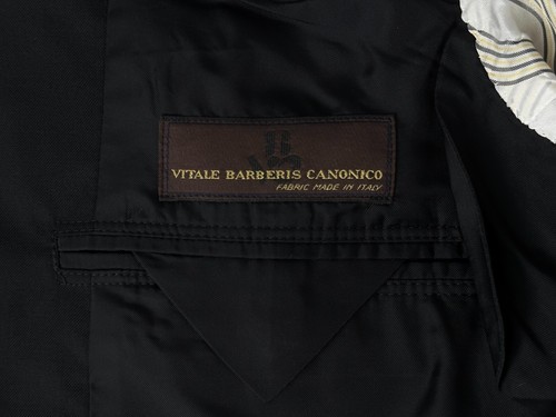 NWOT Brooks Brothers Golden Fleece Fitzgerald Solid Black Jacket, 38S 38R Blazer - Picture 11 of 13