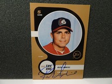 Rick Ankiel 1/1 auto 2000 Minor League Peoria Chiefs
