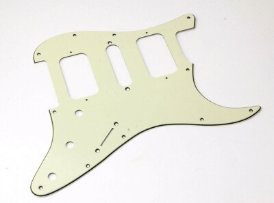 HSH Pickguard Vintage Greenish Typ1 fits 64'US-Vint./Mex. Fender Strat  