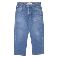 LEVI'S 550 Jeans Mens Blue Relaxed Tapered Stone Wash W32 L25