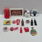 Vintage Coca Cola Coke Refrigerator Magnets - Lot of 16