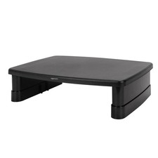 Retailer Basics Height Adjustable Rectangular Computer Monitor Riser Desk Stand