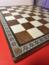 Vintage Syrian Micro Mosaic Inlay Luxury Ches...