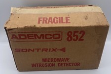 Vintage Ademco 852 Sontrix Microwave Intrusion Detector New Old Stock