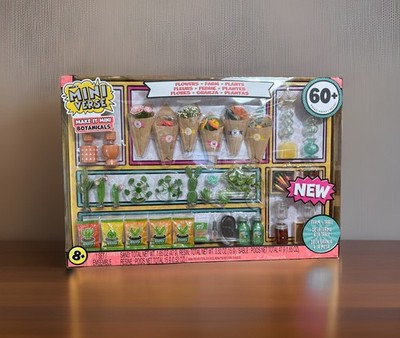 MGA s Miniverse Make It Mini Botanicals Flowers Farm Plants Cactus Kit   60Piece