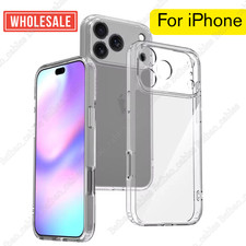 For iPhone17 17Air 16 15 14 13 12 11 XR XS Phone Case Clear Shockproof Cover Lot