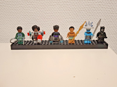 6x LEGO Marvel Super Heroes Minifiguren aus der Black Panther Reihe