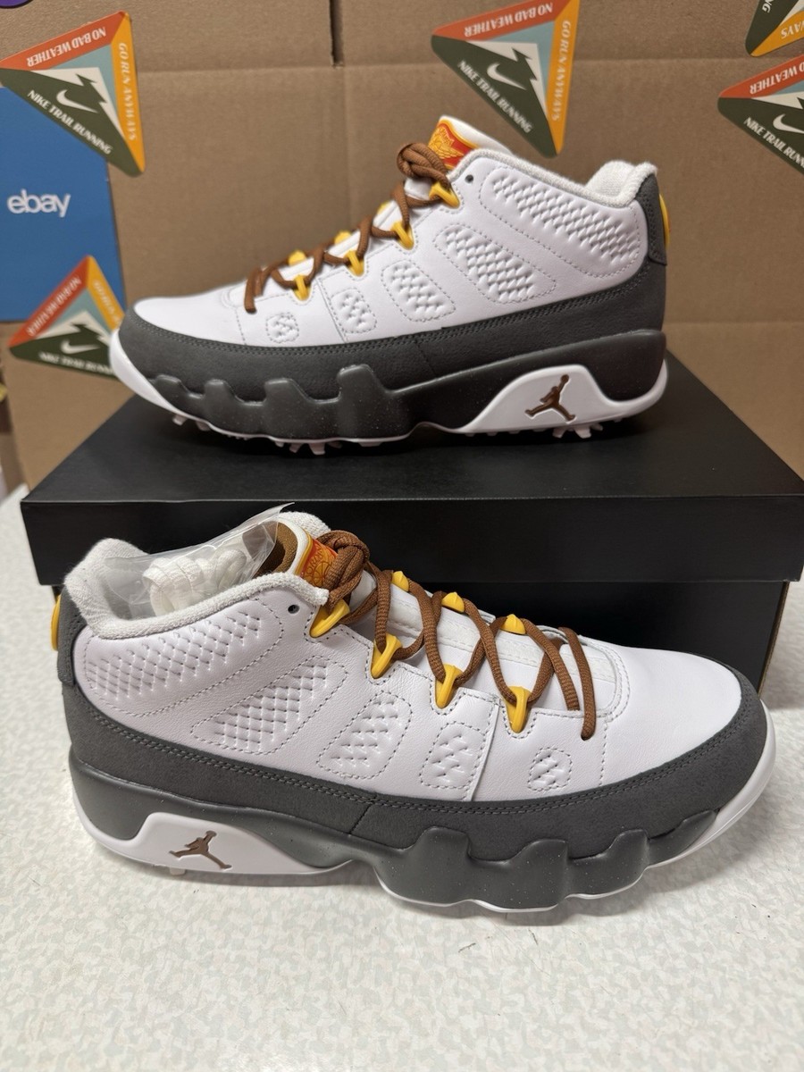 Nike Air Jordan 9 G Golf Low NRG US Open White Cool Grey FN6931