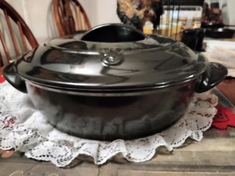 Xtrema 10" Versa Skillet BCookware 100% Nontoxic Braiser Ceramic Pan with Lid 