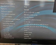 TiVo BOLT VOX Series6 1TB DVR LIFETIME SERVICE  3 Mini VOX   Complete