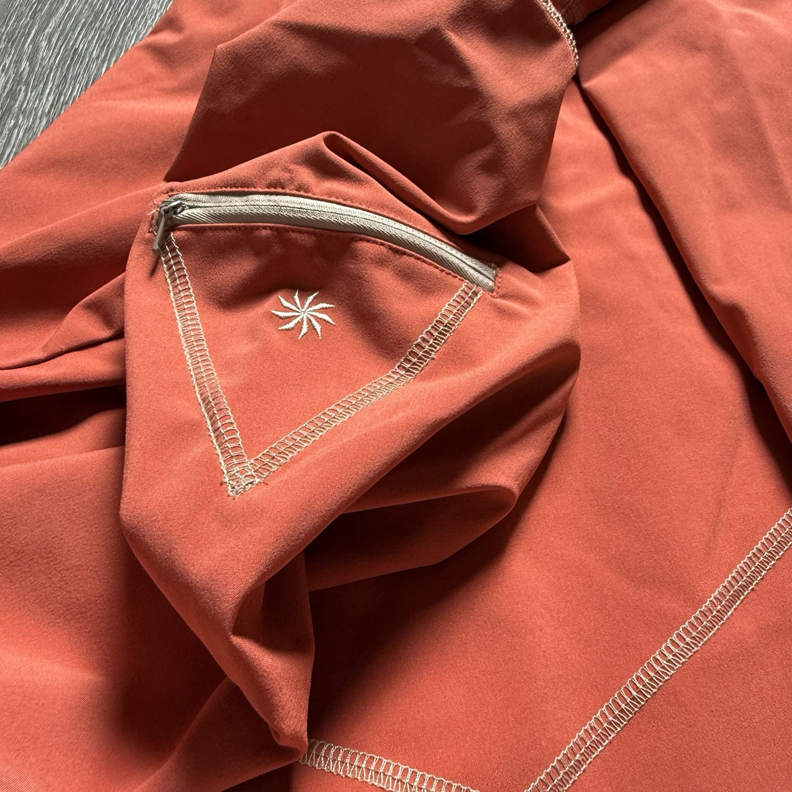 ATHLETA SOFT SHELL PULLOVER Women’s Medium Quarte… - image 9