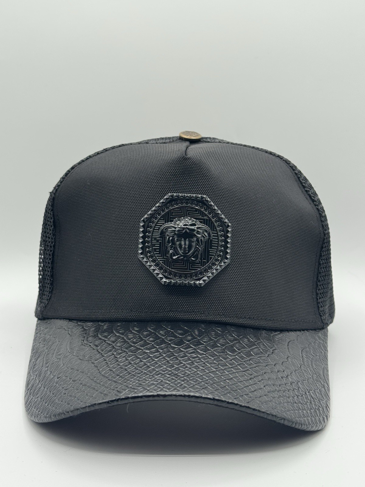 Men&rsquo;s Medusa Snakeskin Trucker Hat