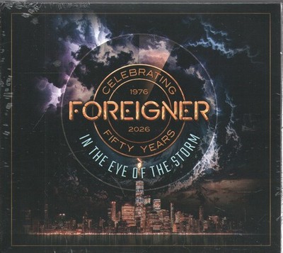 FOREIGNER IN THE EYE OF THE STORM CD 10 track in g'fold card sleeve (GHD6695) EU