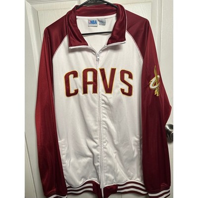 NBA Cleveland Cavaliers 2XLT Track Jacket Full Zip Basketball Mens