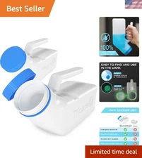 Easy-to-Use Glow in The Dark Urinal for Men - Perfect for Bedside or Travel