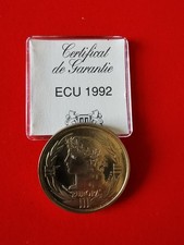France, Médaille, Ecu Europa, 1992, Rodier Bronze Vénitien avec certificat, neuf