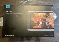 Huion Kamvas Pro 16 GT-156 Pen Display Tablet   Open Box Complete Drawing Tablet