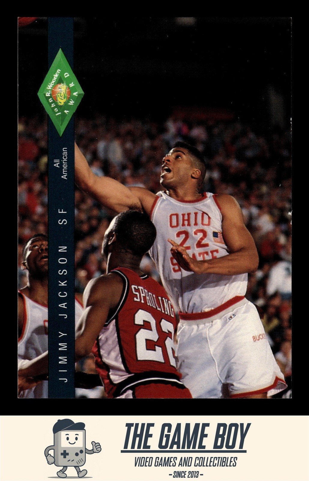 1992 Classic Four Sport #317 Jimmy Jackson Ohio State Buckeyes