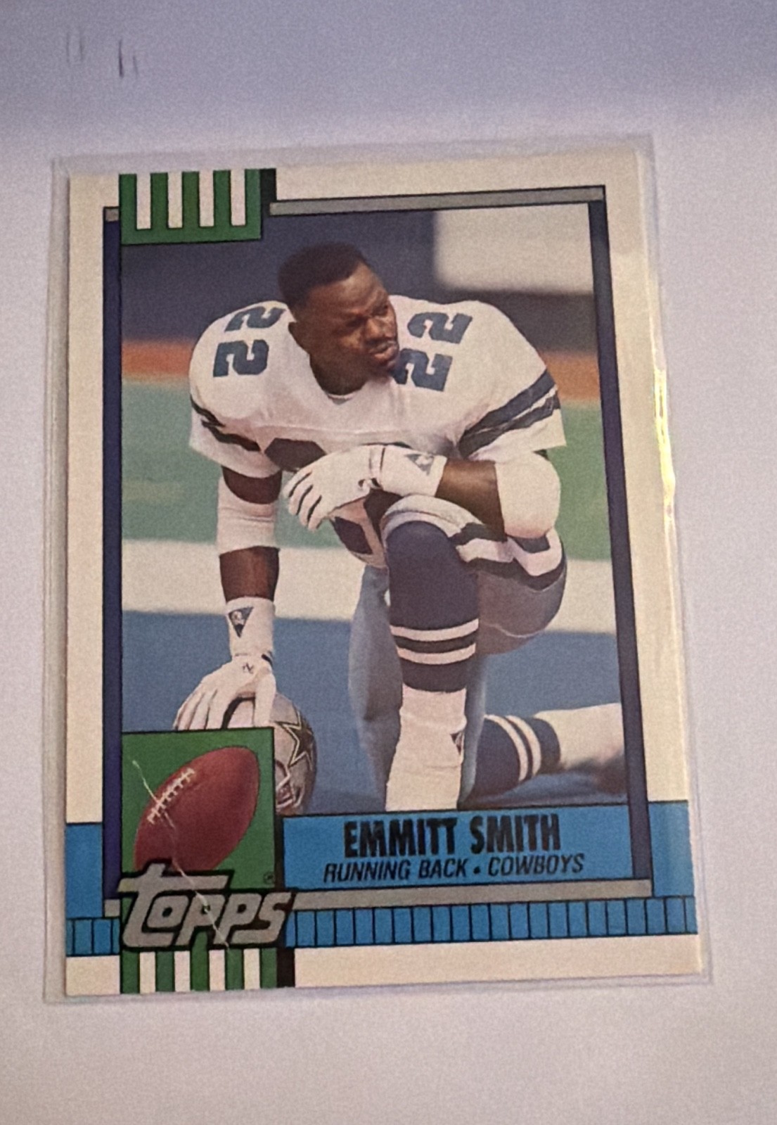1990 Topps Traded - Emmitt Smith #27T (RC)