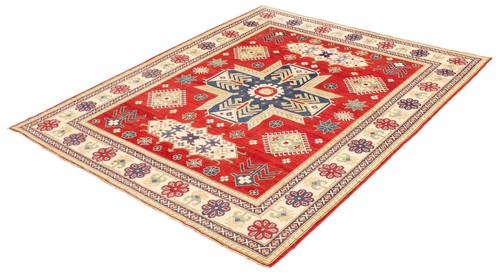 Traditional Hand-knotted Carpet 8'3" x 9'10" Wool Area Rug - Picture 4 of 9