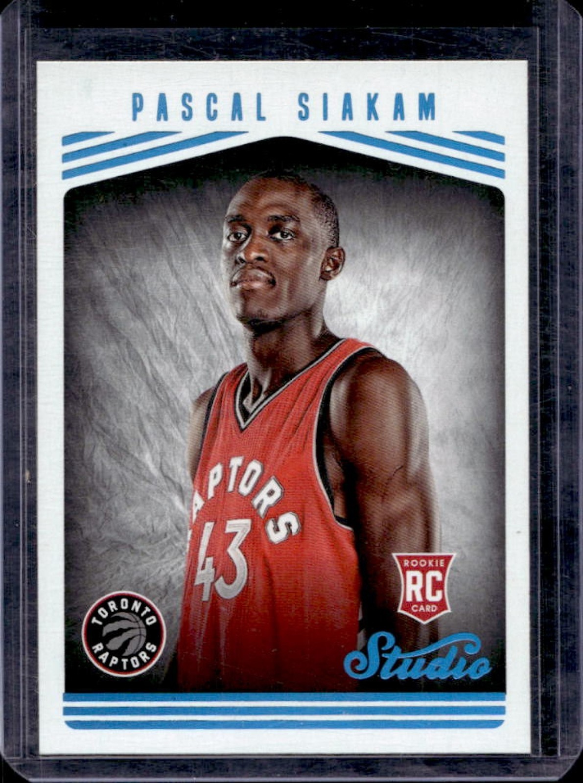 2016-17 Panini Studio Pascal Siakam RC Edition Glossy #199 Raptors