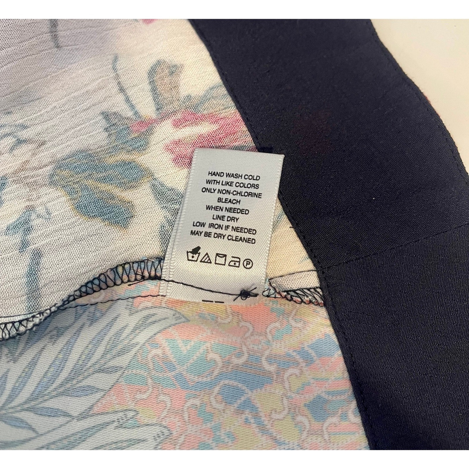 John Mark Large Patchwork Kimono Jacket Floral Em… - image 8