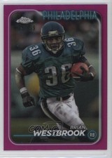 2024 Topps Chrome Magenta Refractor /399 Brian Westbrook #156 4g8