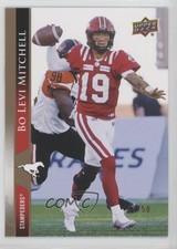 2021 Upper Deck CFL Gold /50 Bo Levi Mitchell #30 4rs