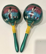 Vintage Mexican Maracas. Circa 1974