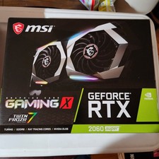 MSI Nvidia GeForce RTX 2060 Super 8GB GDDR6 Gaming X Twin Frozr 7 Graphics Card