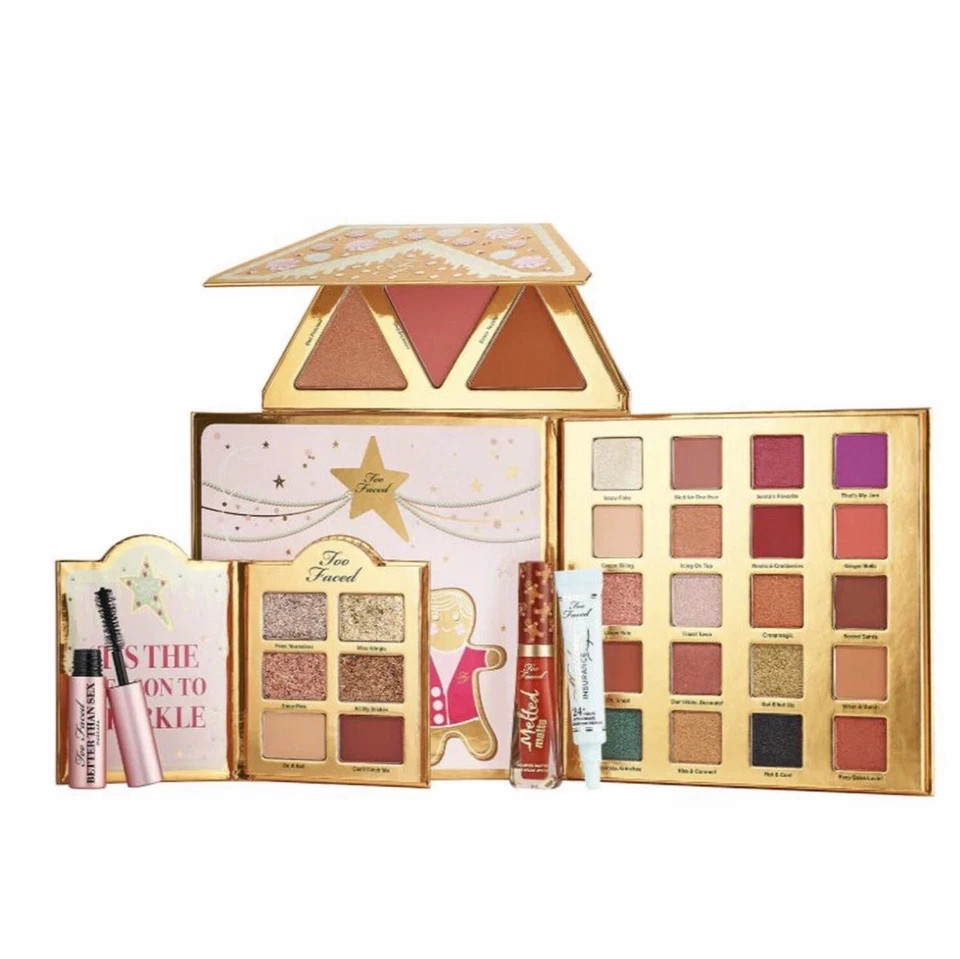 TOO FACED CHRISTMAS COOKIE HOUSE PARTY limited edition gift set - Image 3 of 4