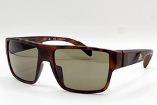 NEW ADIDAS SP0006 52N DARK HAVANA AUTHENTIC SUNGLASSES 57-16