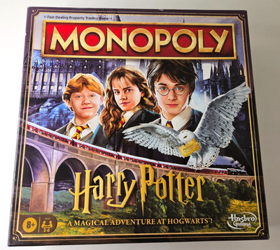 Monopoly Harry Potter Edition Board Game Magical Adventure at Hogwarts