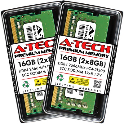 16GB 2x 8GB PC4-2666 ECC SODIMM Synology DiskStation DS1621+ DS923+ Memory RAM