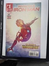 Invincible Iron Man #1 1st print (Marvel Comics January 2017) 1st Riri Williams