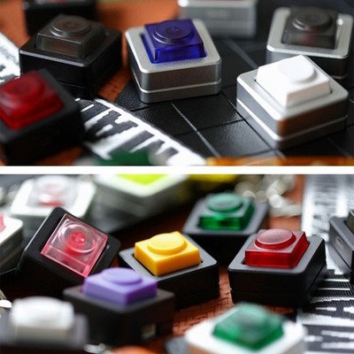 PC Power Switches Aluminum Body Linears Mechanical Keycap LED Operation