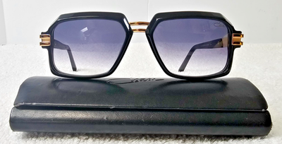 CAZAL 6004 Sunglasses MOD 6004 COL 001 Black Gold Frame Germany