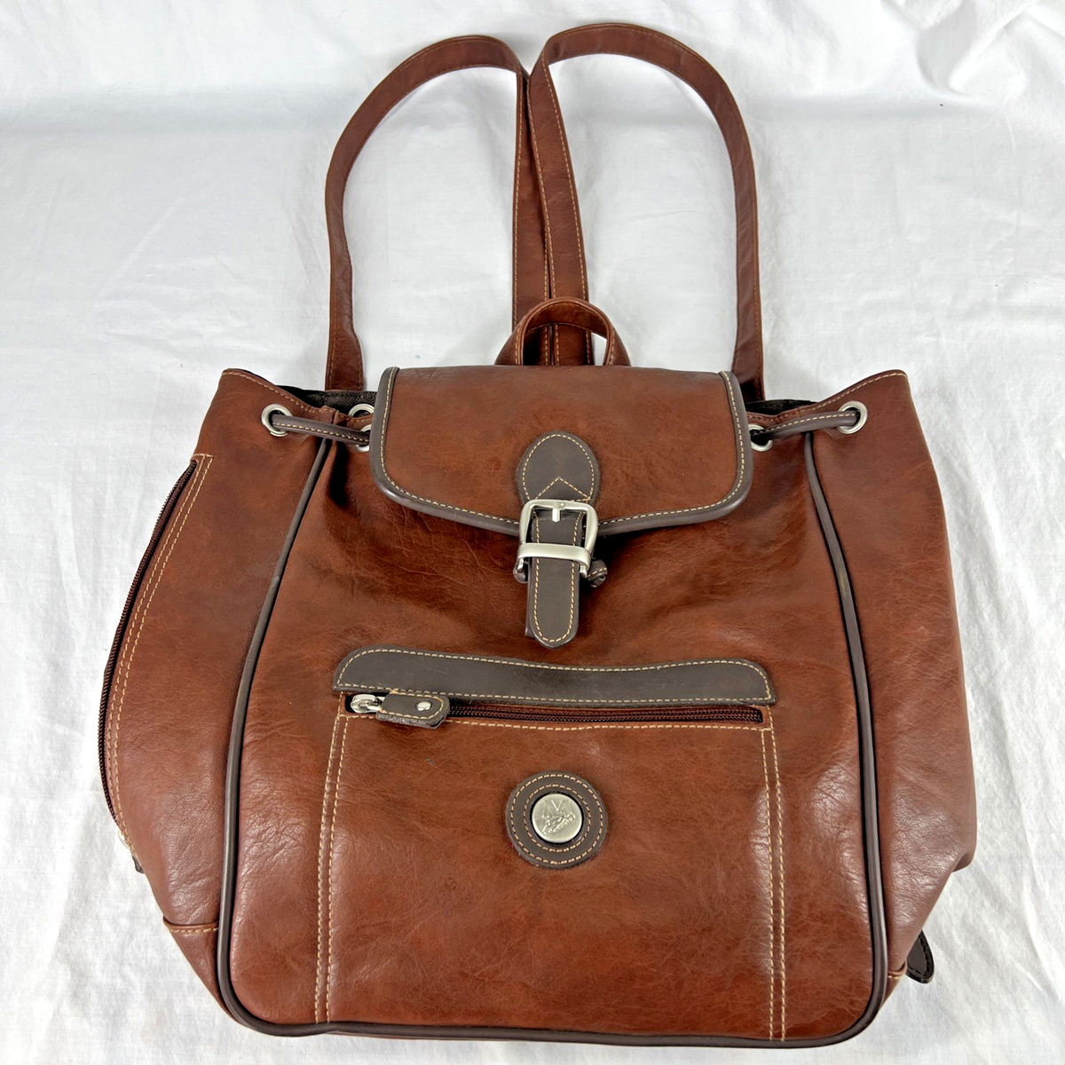 MOUFLON backpack in excellent condition made in Canada Vintage Mouflon Sacs Bags Canada Backpack Brown Vegan  main image 4